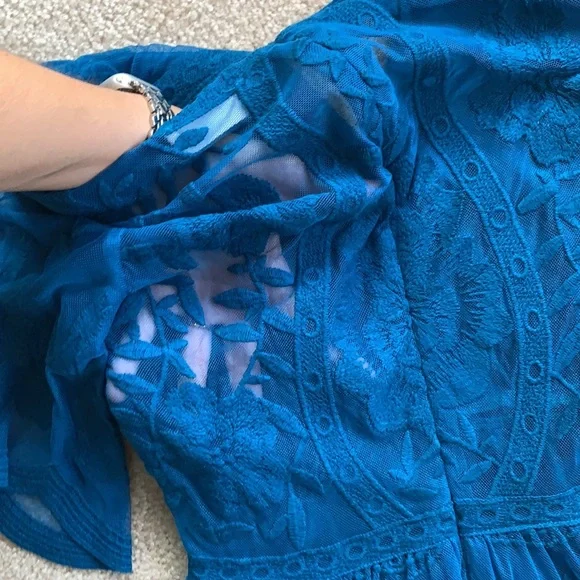 Altar'd State Blue Mini Dress - Picture 6 of 7